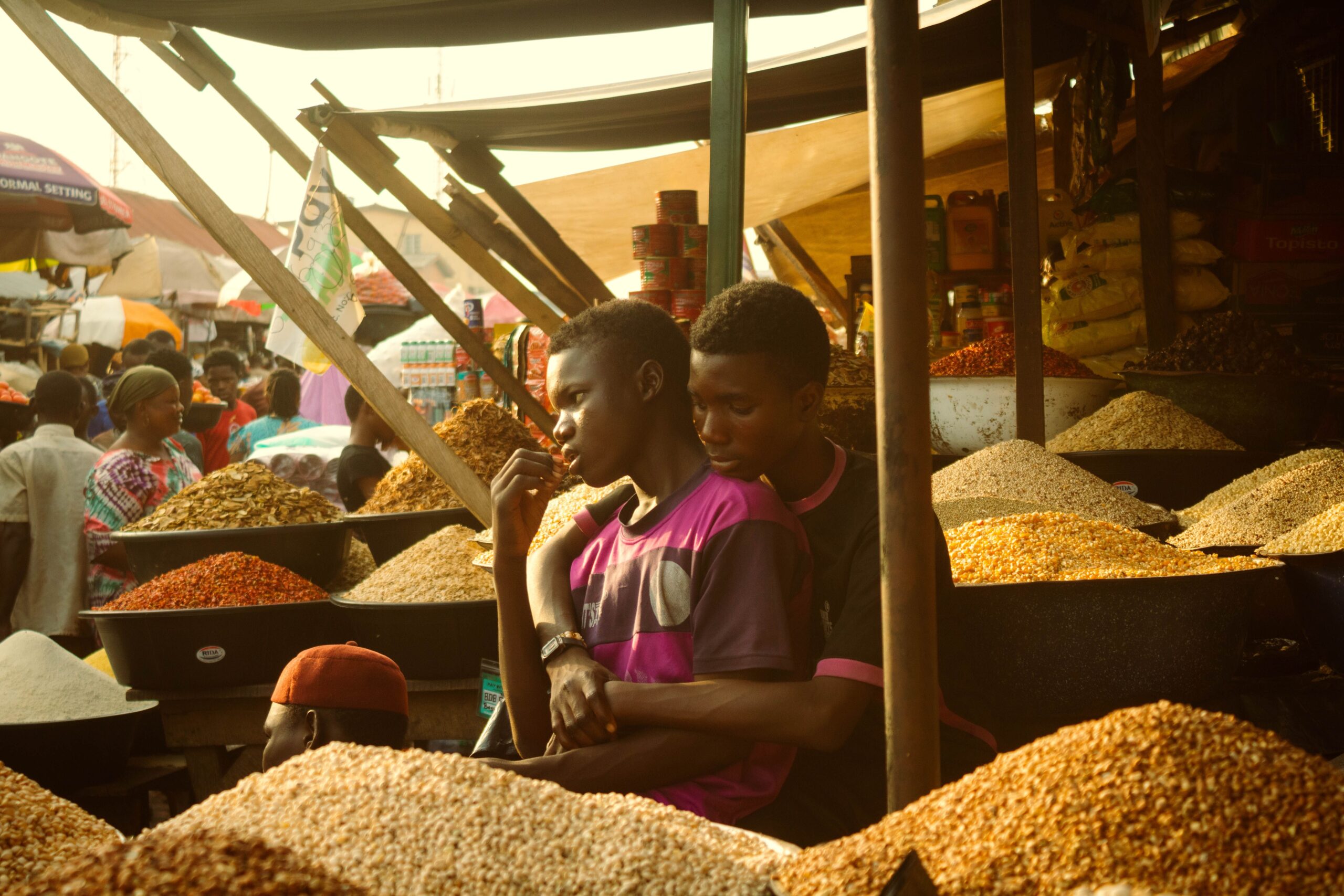 Market life in Northern Nigeria